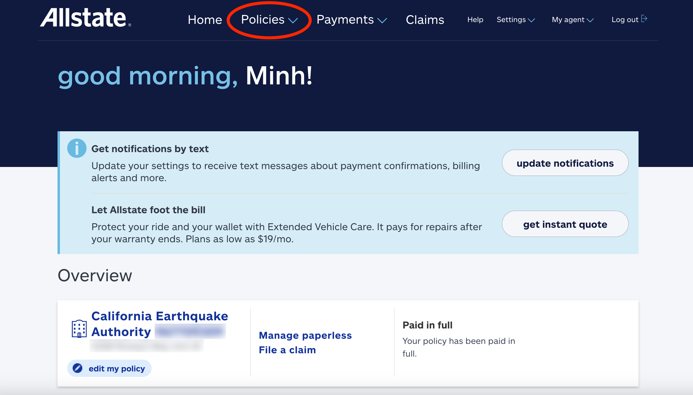 How To Find Your Allstate Insurance Declarations Page